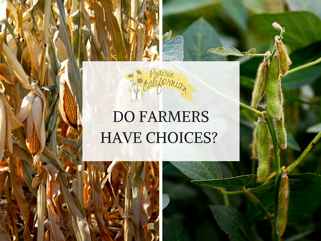 Do Farmers Have Choices?