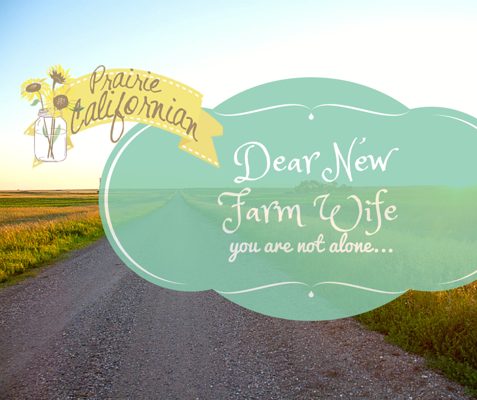 Dear New Farm Wife