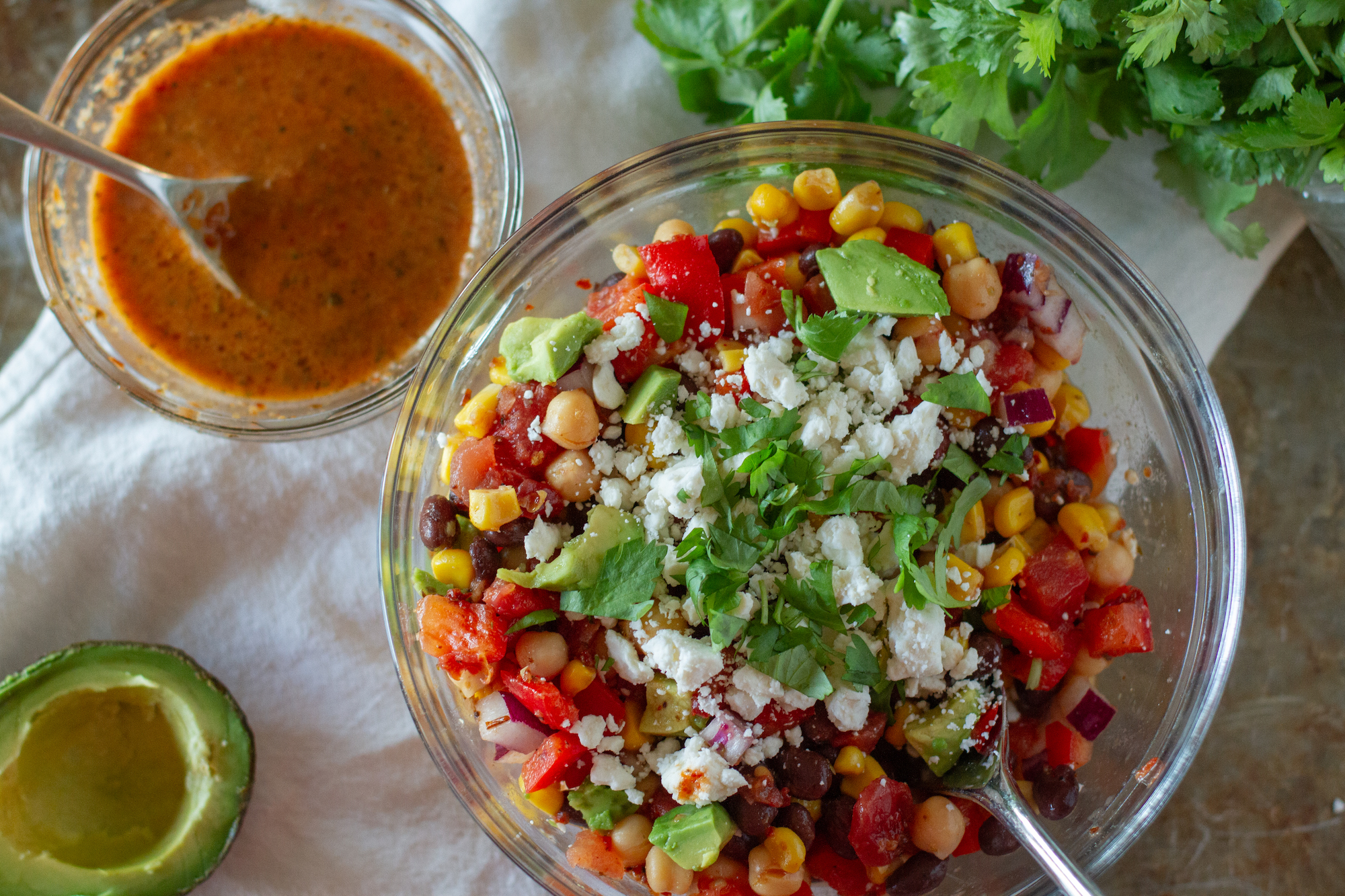 dressing for black bean corn salad McGinn main image 1