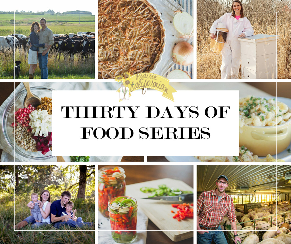 Thirty Days of Food 2015 Introduction