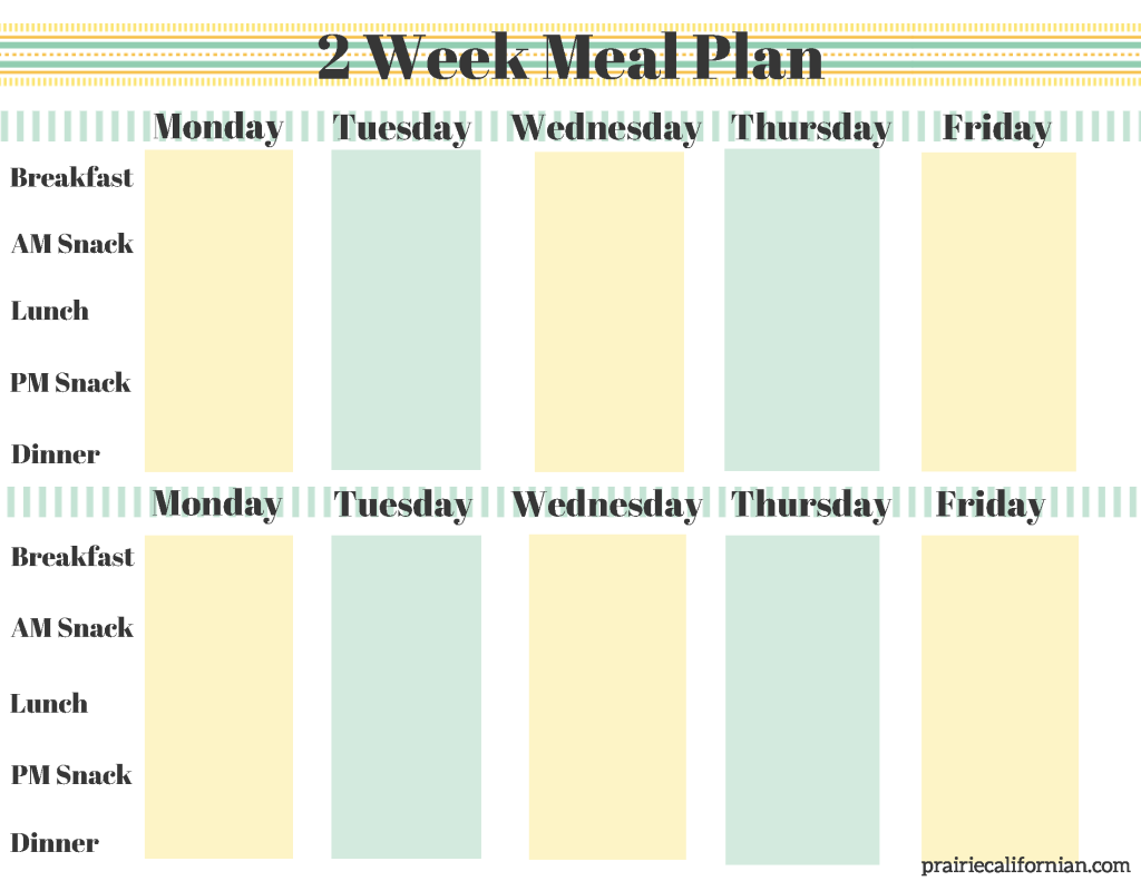 2 Week Meal Plan (1)