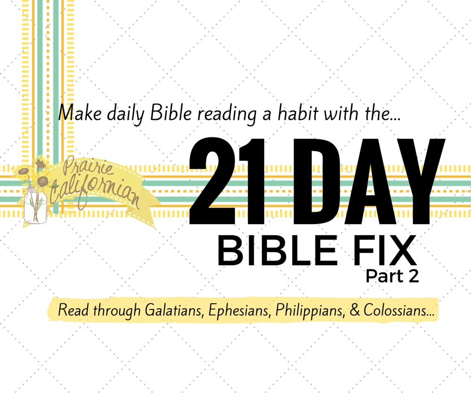 21 Day Bible Fix Part 2