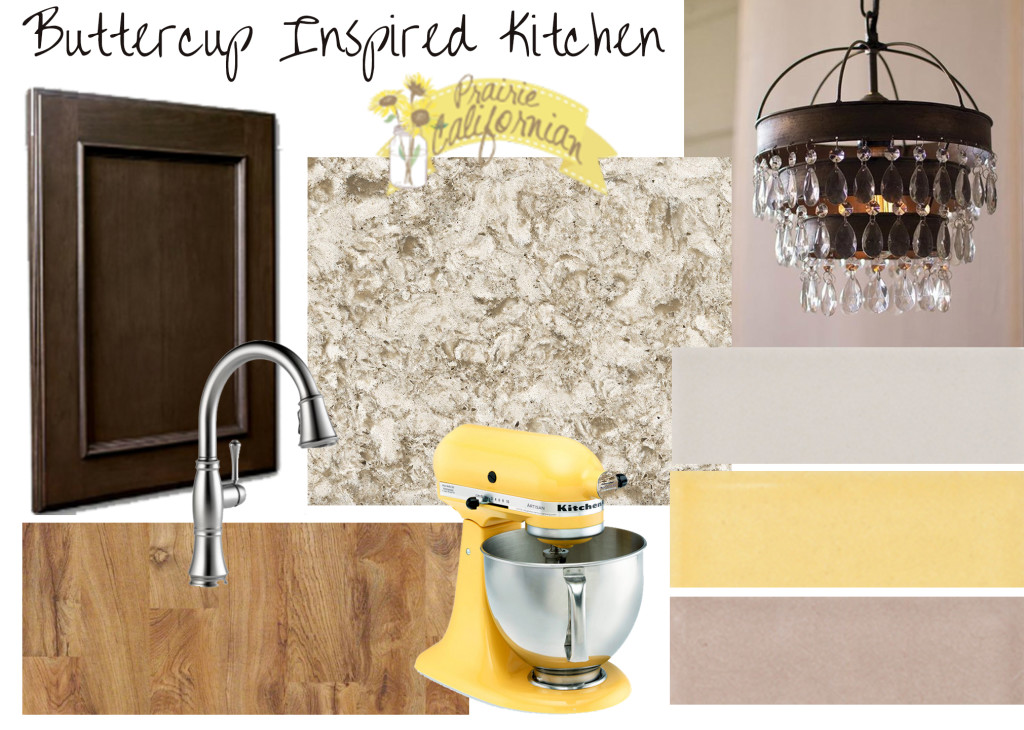 Buttercup Inspired Kitchen