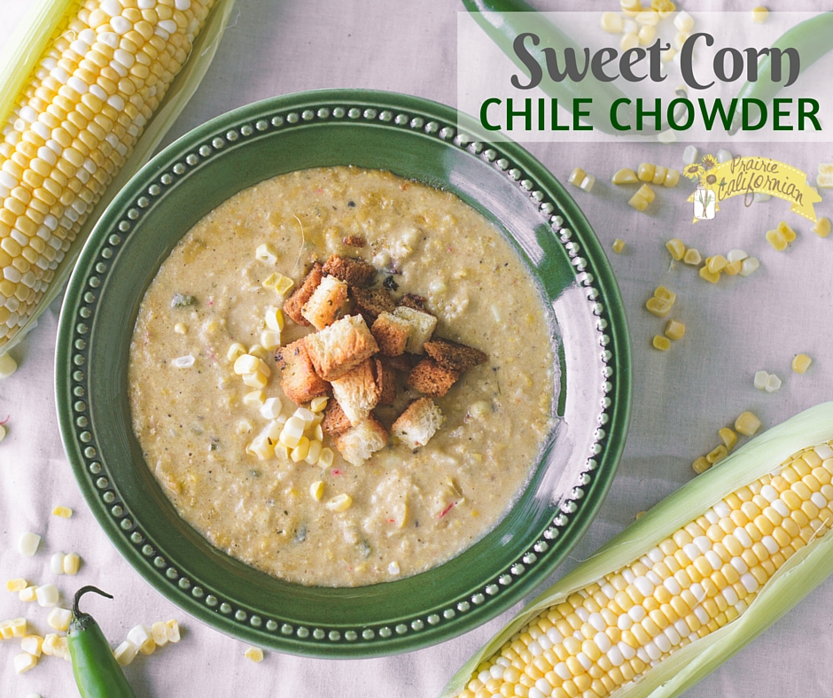Sweet Corn Chile Chowder