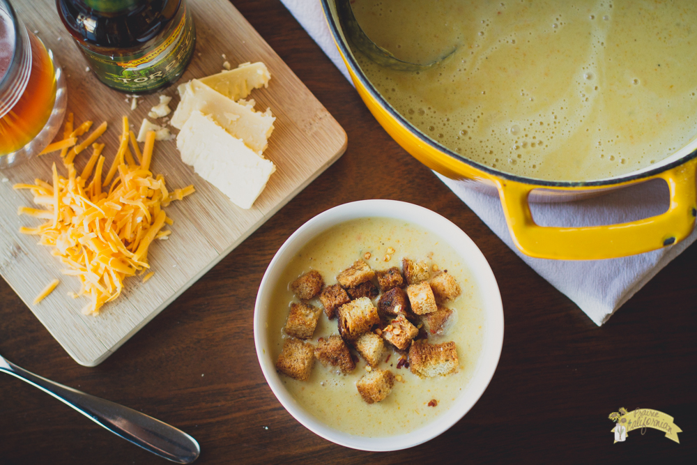 Beer Cheese Soup featuring Renee of Eat Farm Love