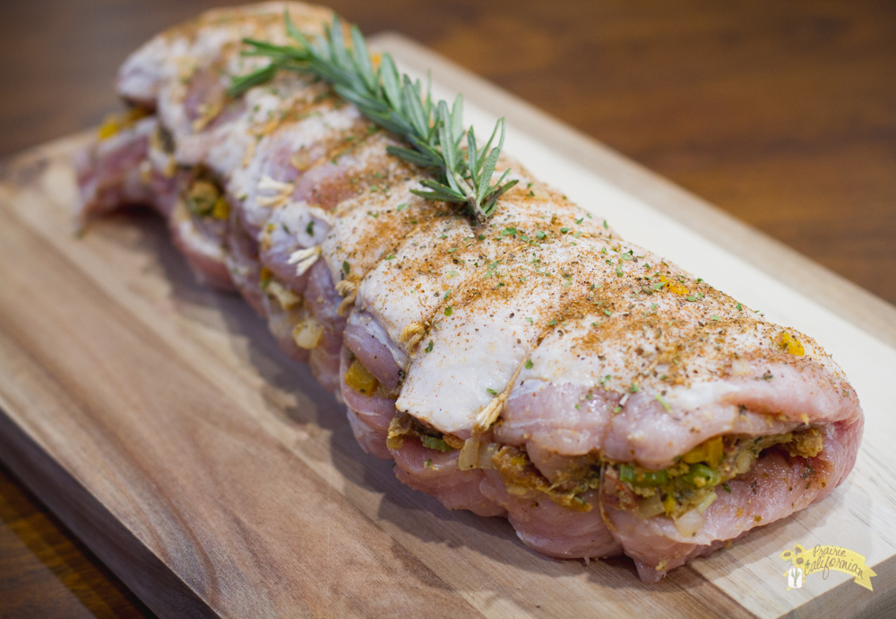 stuffed roast pork loin