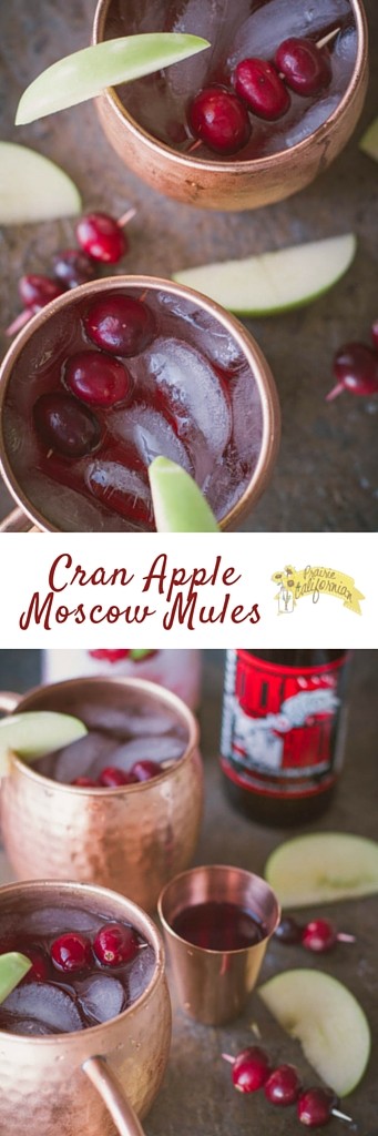 Cran Apple Moscow Mules - Prairie Californian