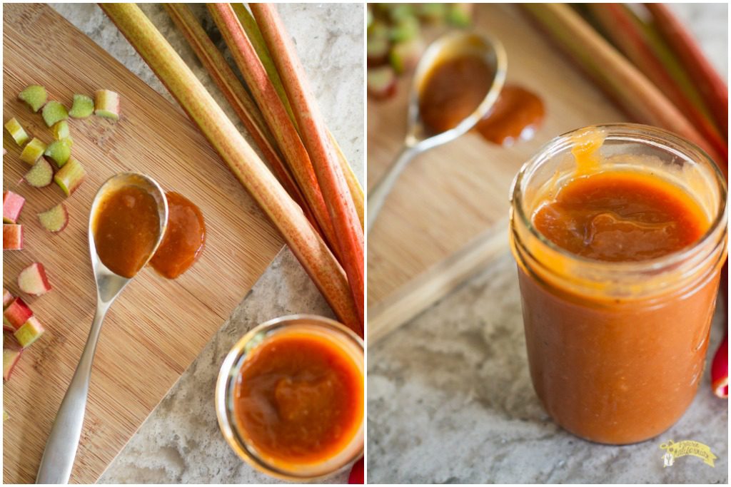 Rhubarb BBQ Sauce