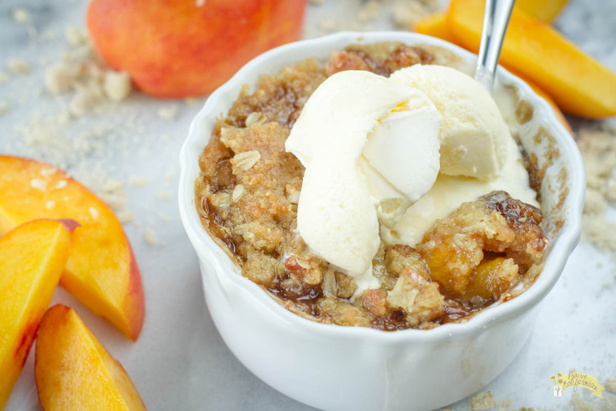 Classic Peach Crisp (with How-to Video)