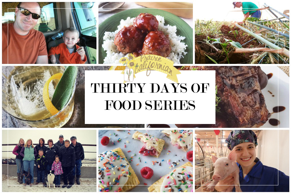 Thirty Days of Food 2016 Introduction