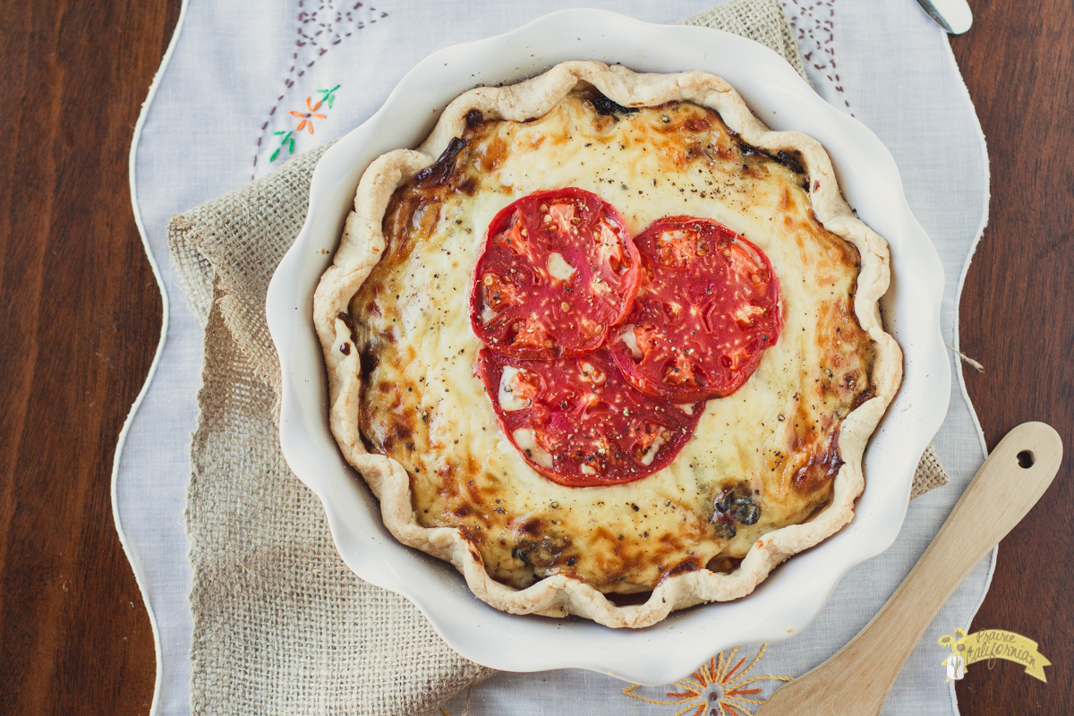 Southern Tomato Pie featuring Katie James