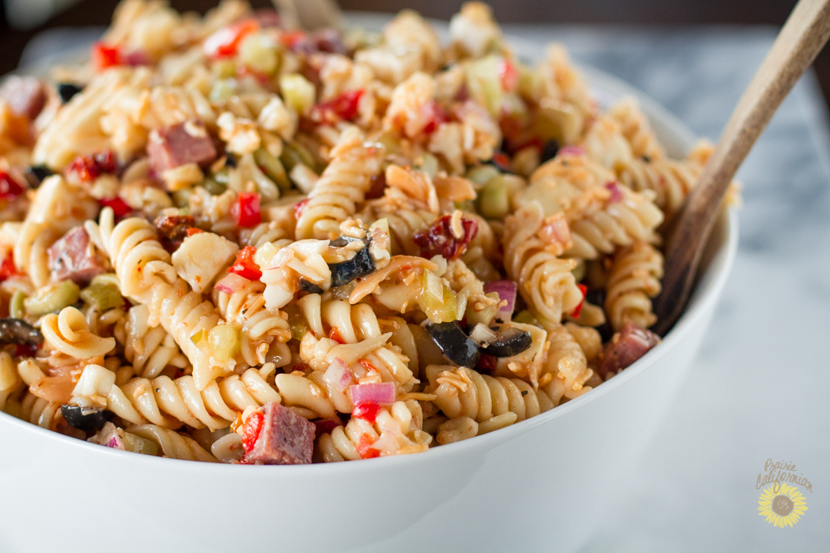 Potluck Pasta Salad – Prairie Californian