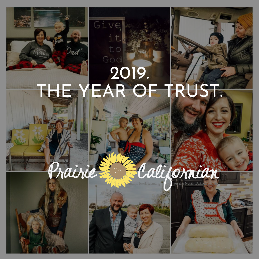 2019. The Year of Trust.